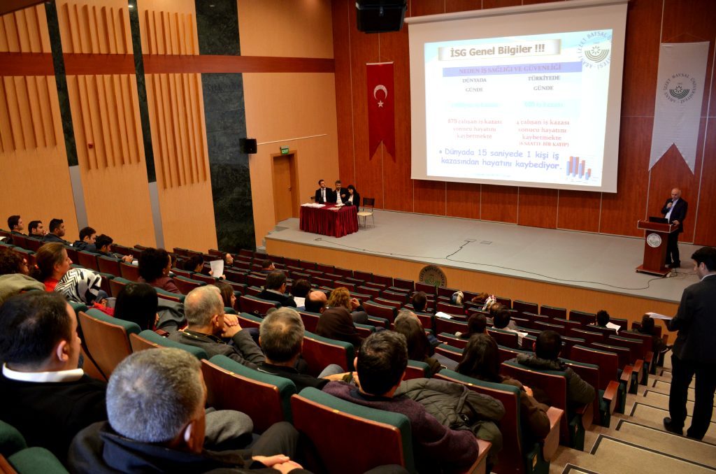 AİBÜ’de İş Sağlığı ve Güvenliği Eğitimi… İBÜ/AJANDA