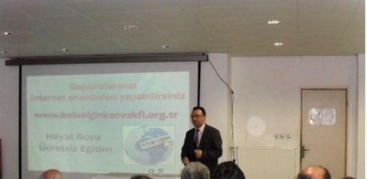 Elginkan Vakfı Eğitim Programlarını Bu Kez Gerede MYO’da Tanıttı