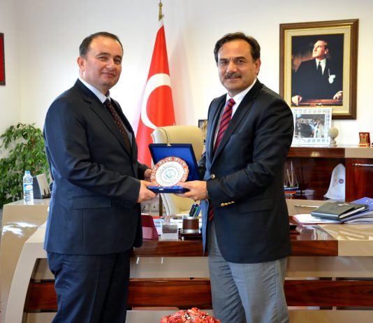 Rektörlüğe Yeniden Atanan Prof. Dr. Coşkun’a Tebrik Ziyaretleri…