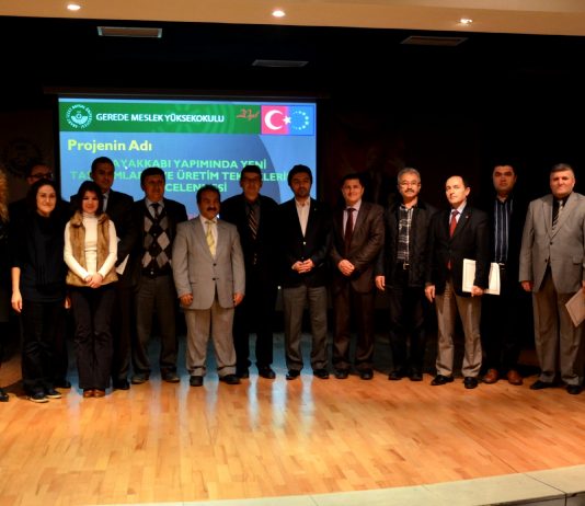 AB Projesinin Sertifika Töreni AİBÜ’de Yapıldı