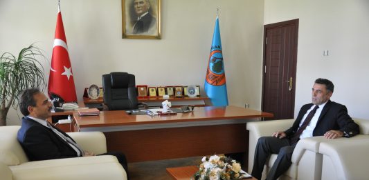 Rektör Coşkun, Bolu Orman Bölge Müdürü Şahin’i Ziyaret Etti