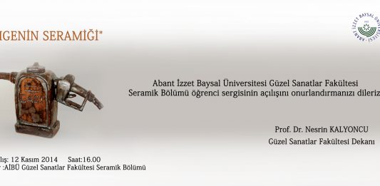 İmgenin Seramiği Sergisi