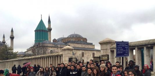 AİBÜ Öğrenci Konseyi Mevlana Haftası’nda Konya’yı Ziyaret Etti