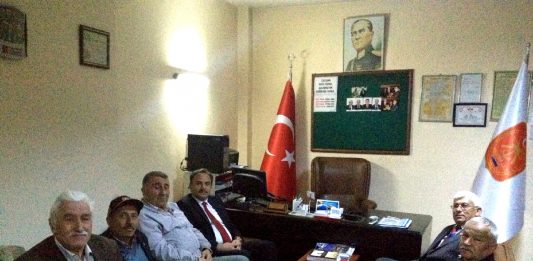 Rektör Coşkun, Gaziler Derneği’ni Ziyaret Etti