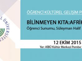 Öğrenci Kültürel Gelişim Programında Bu Hafta