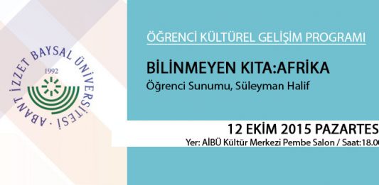 Öğrenci Kültürel Gelişim Programında Bu Hafta