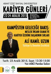 Ali Kamil Uzun Konferans
