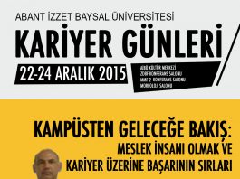 Kariyer Günleri – Kampüsten Geleceğe Bakış: Meslek İnsanı Olmak ve Kariyer Üzerine Başarının Sırları