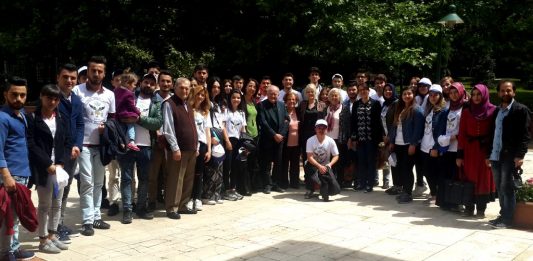 Seben İzzet Baysal MYO Öğrencileri, Ahmet Baysal’ı Ziyaret Ettiler