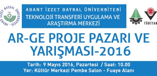 AR-GE Proje Pazarı ve Yarışması-2016