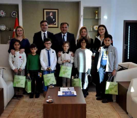 Bolu Bilim-Sanat Merkezi Öğrencilerinden Rektör Coşkun’a Ziyaret…
