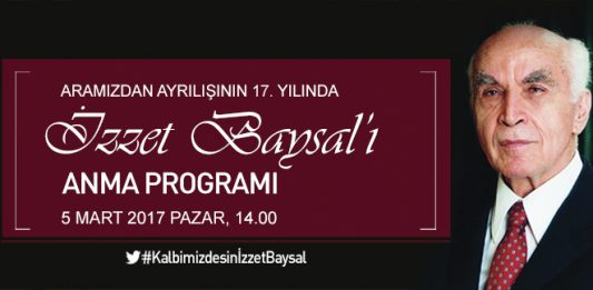 İzzet Baysal’ı Anma Programı