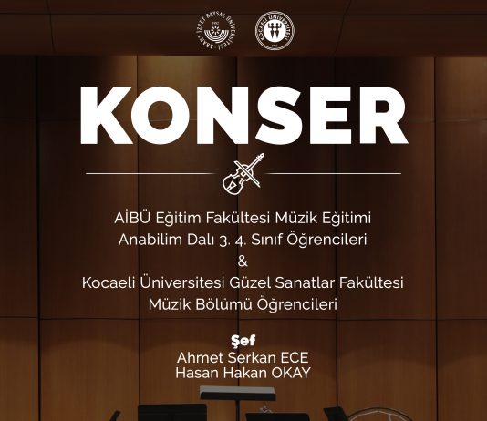 Konser:”Eğitim Fakültesi Müzik Bölümü Öğrencileri”