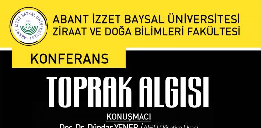 Konferans:Toprak Algısı Radyasyon ve Tarımsal Uygulamaları