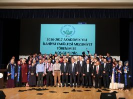 İlahiyat Fakültesi, İlahiyat Bölümü İlk Mezunlarını Verdi