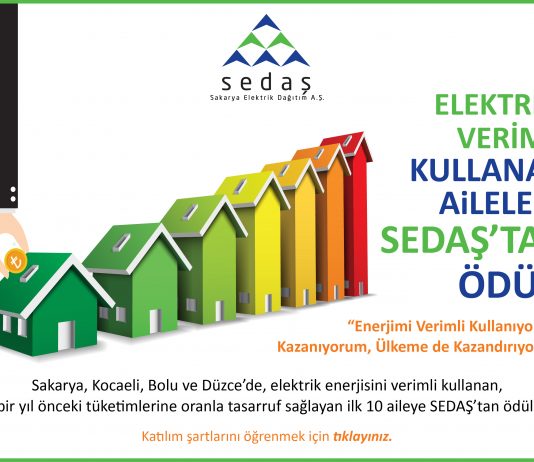 SEDAŞ: “Enerjimi Verimli Kullanıyorum Kazanıyorum Ülkeme de Kazandırıyorum.” Yarışma Hk. Duyuru