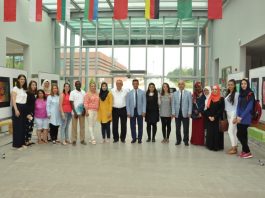 TÖMER Yaz Okulu Öğrencilerinden Ebru ve Hat Sergisi…