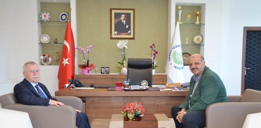 Rektör Alişarlı, Bolu Milletvekili Ali Ercoşkun’u Ağırladı