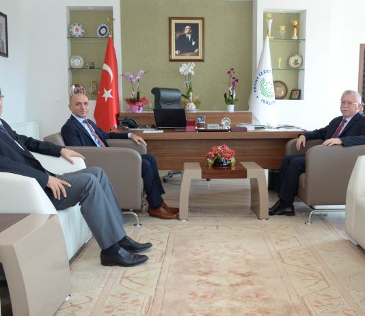 Orman Bölge Müdürü Keskin’den Rektör Alişarlı’ya Ziyaret