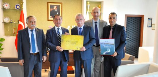 PTT Bolu Şubesi’nden Rektör Alişarlı’ya Ziyaret…