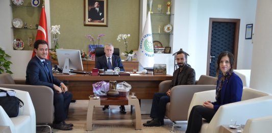 TMMOB Gıda Mühendisleri Odası’ndan Rektörümüze Ziyaret…