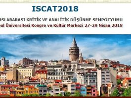 2. Uluslararası Kritik ve Analitik Düşünme Sempozyumu ISCAT 2018
