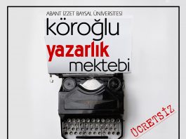 AİBÜ Köroğlu Yazarlık Mektebi Kesin Kayıt Listeleri