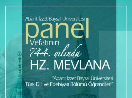 “Vefatının 744. Ylında Hz. Mevlana” Paneli