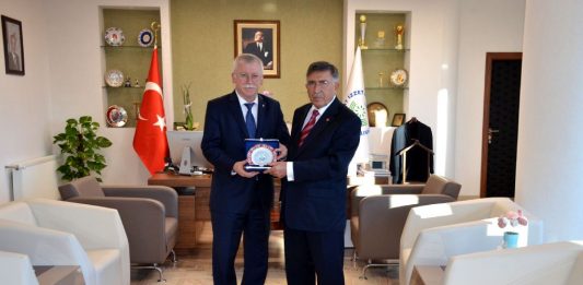 Vali Yardımcısı M. Kemal Keskin’den, Rektör Alişarlı’ya Veda Ziyareti…