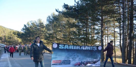 Bolu’da Sarıkamış Şehitleri Anıldı