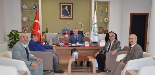 Bolu İli Arı Yetiştiricileri Birliği’nden Rektör Alişarlı’ya Ziyaret