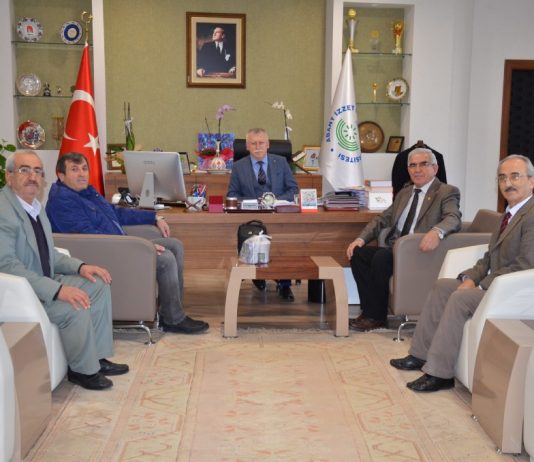 Bolu İli Arı Yetiştiricileri Birliği’nden Rektör Alişarlı’ya Ziyaret