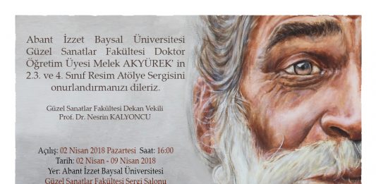 Güzel Sanatlar Fakültesi 2,3 ve 4. Sınıf Resim Atölye Sergisi