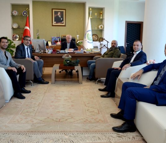 Mete Yarar, Rektör Alişarlı’yı Ziyaret Etti