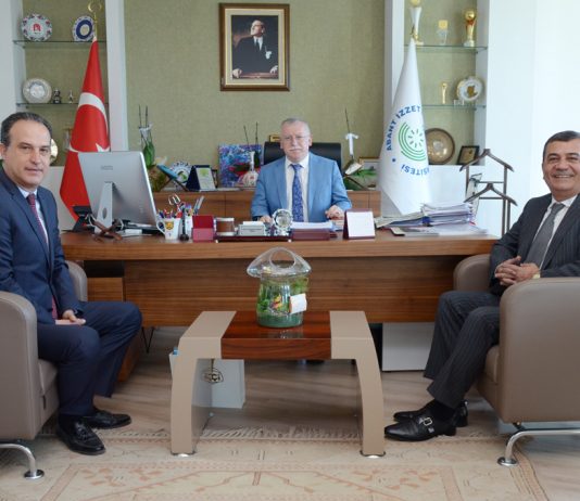 Abdi Ayhan Önder’den Rektör Alişarlı’ya Ziyaret