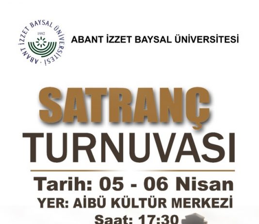 AİBÜ Satranç Turnuvası