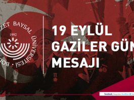 Gaziler Günü Mesajı
