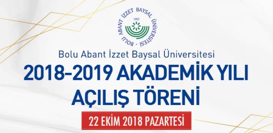 2018-2019 Akademik Yılı Açılış Töreni