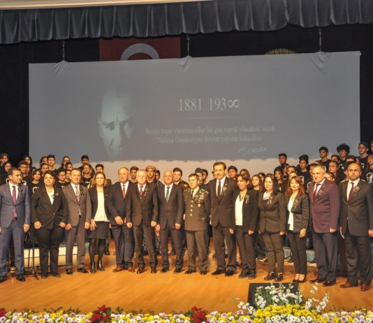 Büyük Önder Atatürk’ü Saygıyla Andık