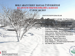 Kuantum Teknolojileri Çalıştayı