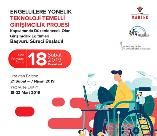 TUBİTAK MARTEK Engellilere Yönelik Girişimcilik Eğitimleri