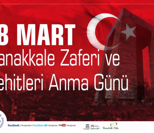 18 Mart Çanakkale Zaferi ve Şehitleri Anma Günü Mesajı