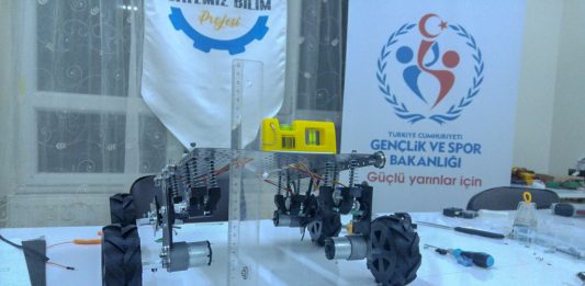 Mevzumuz İlim Gayemiz Bilim Projesi ile İnsansız Kara Aracı Tasarlayarak Cumhurbaşkanlığından Davet Aldılar