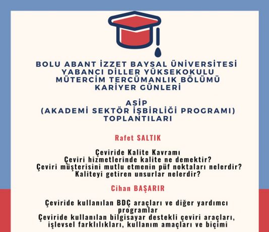Kariyer Günleri / AŞİP (Akademi Sektör İşbirliği Programı) Toplantıları