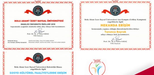 Engelsiz Üniversite Ödülleri Sahiplerini Buldu