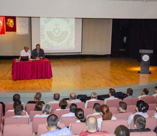 Üniversitemiz Güvenlik ve Temizlik Görevlilerine Yönelik Bilgilendirme Toplantısı Yapıldı