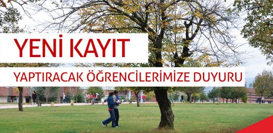 2019-2020 Yılı Yeni Kayıt Yaptıracak Öğrencilerimize Duyuru