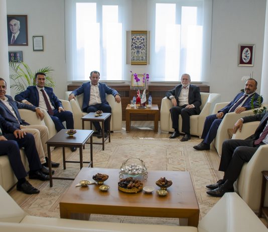 Bolu Protokolünden Rektör Alişarlı’ya Hayırlı Olsun Ziyareti