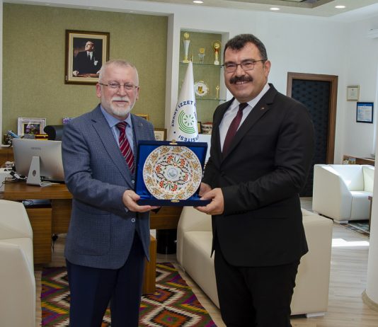 TÜBİTAK Başkanı Prof. Dr. Hasan Mandal, Rektör Alişarlı’yı Ziyaret Etti