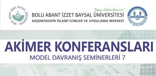 2019-2020 Güz dönemi”AKİMER Model Davranış Seminerleri” yeniden başlıyor